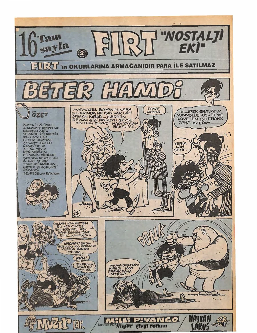 Fırt - Nostalji Eki Sayı 2 kapak görseli