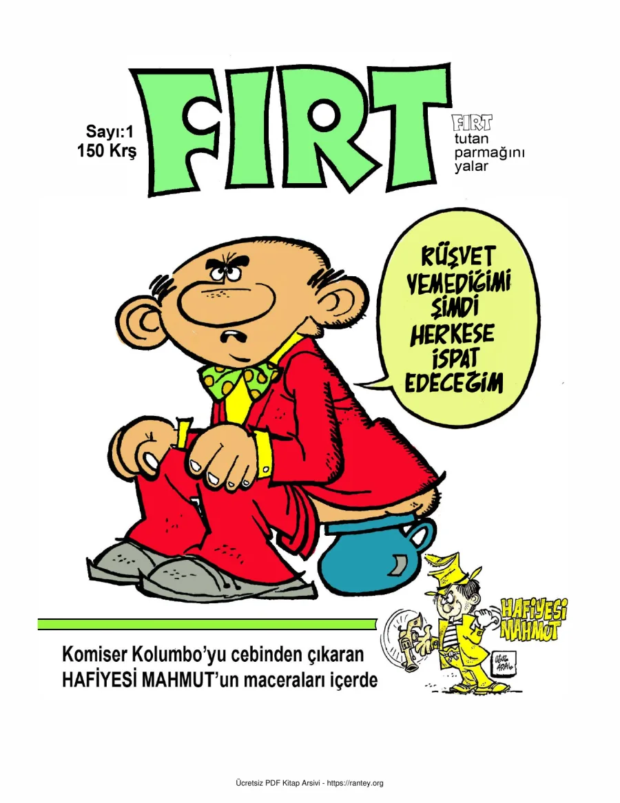 Fırt - Sayı 001 kapak görseli