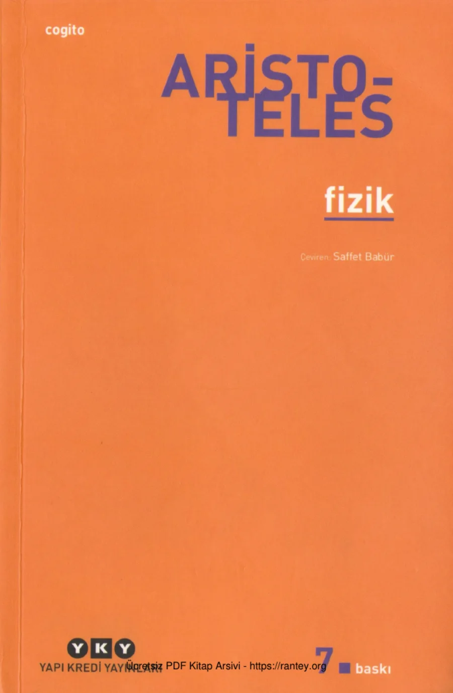 Fizik YKY 7 baskı kapak görseli
