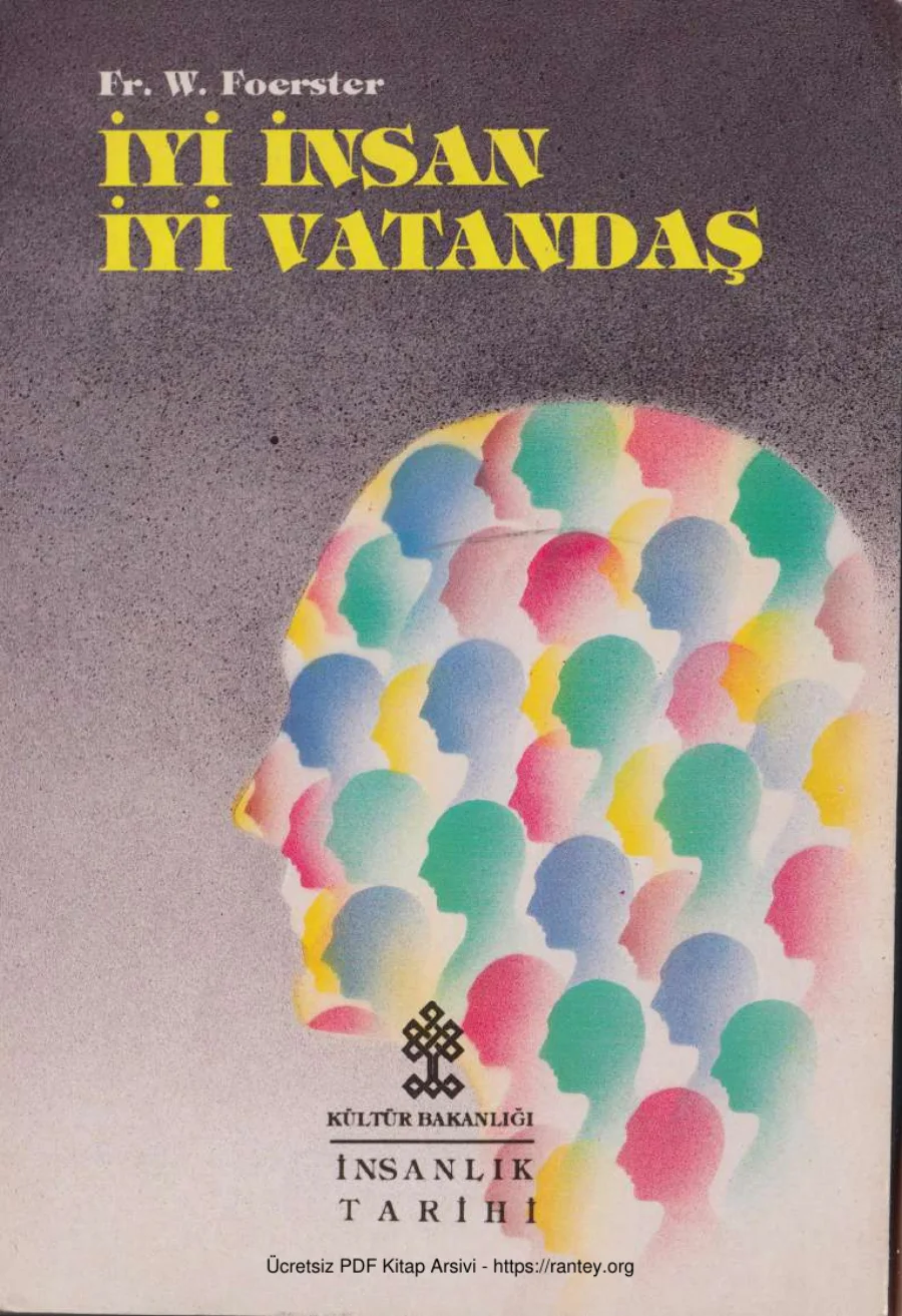 Foerster İyi İnsan İyi Vatandaş kapak görseli