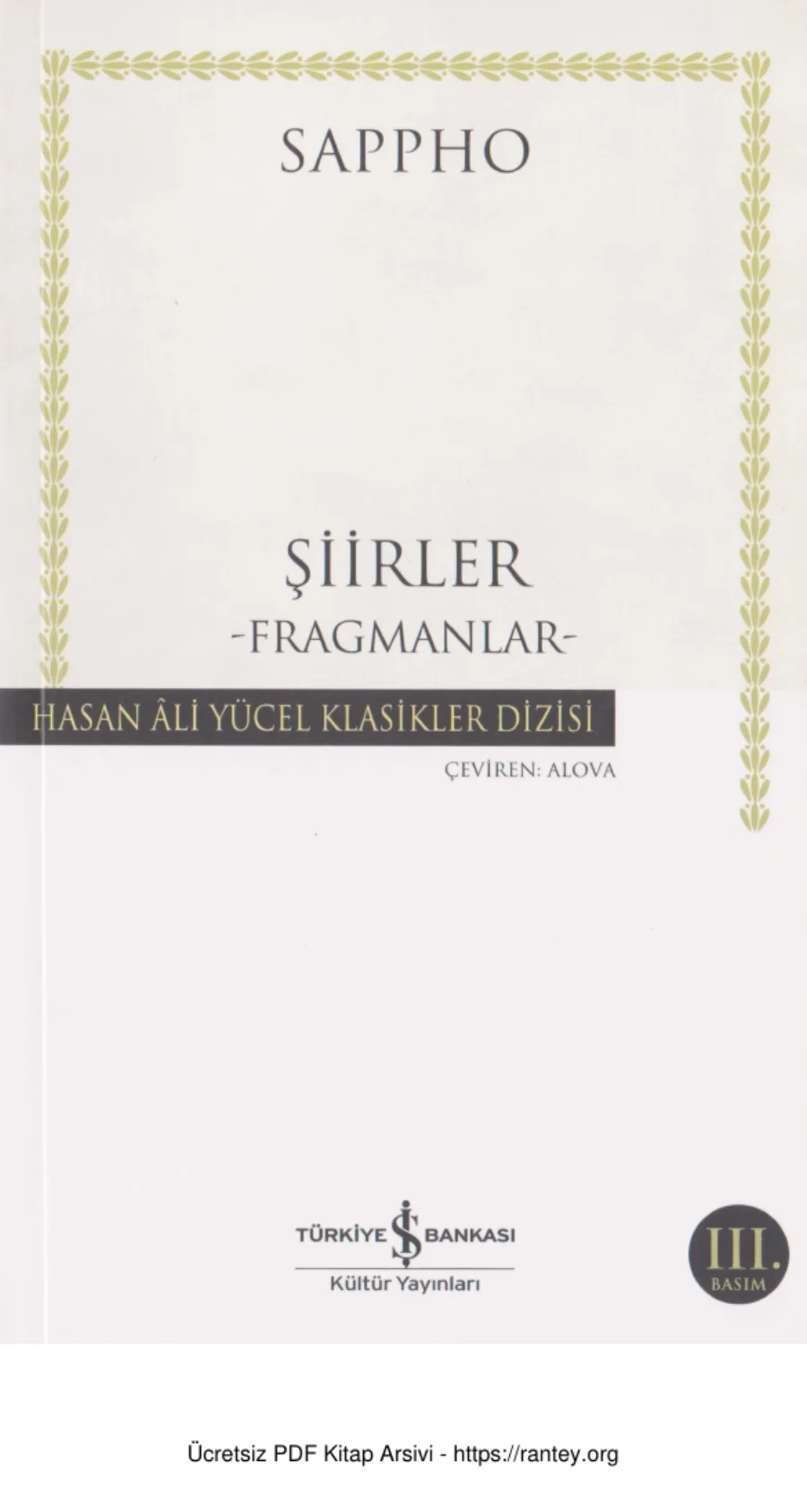 Fragmanlar kapak görseli