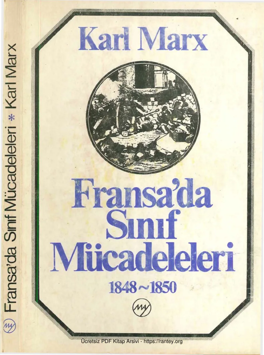 Fransa'da Sınıf Mücadeleleri 1848 1850 kapak görseli