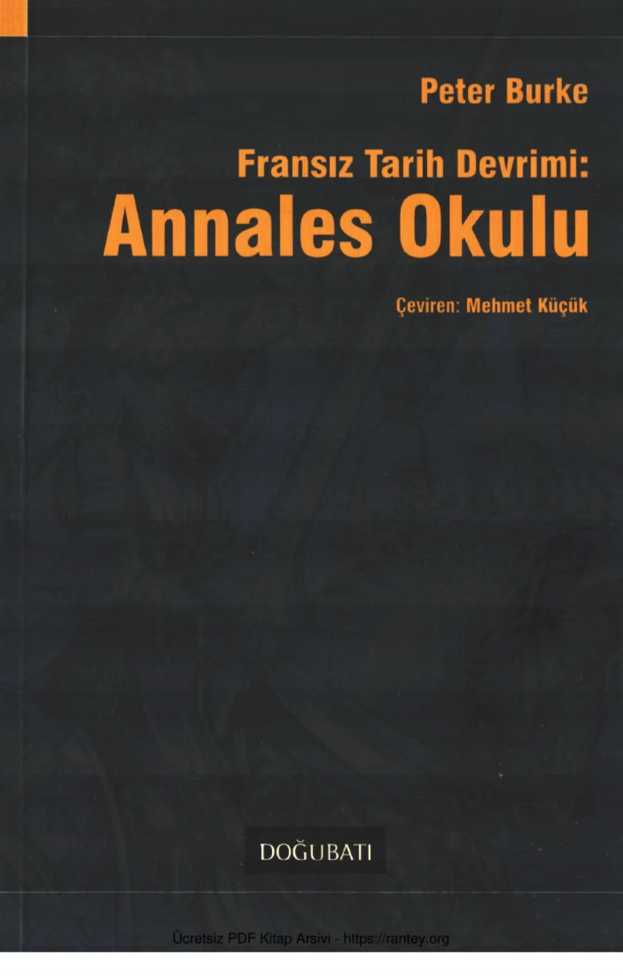 Fransız Tarih Devrimi Annales Okulu kapak görseli