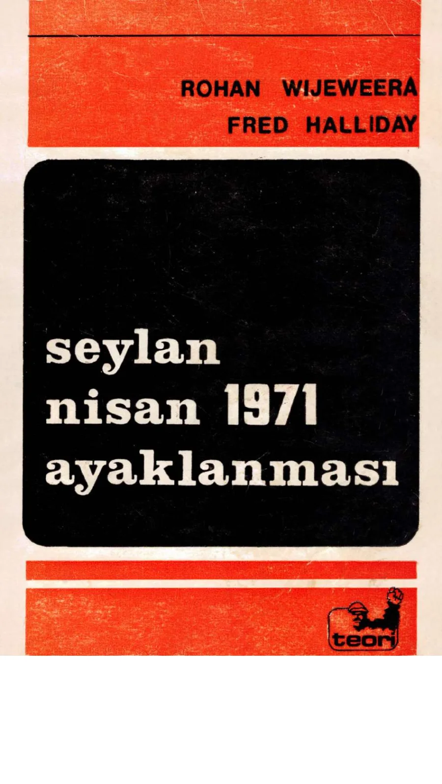 Fred Halliday Seylan Nisan 1971 Ayaklanması kapak görseli