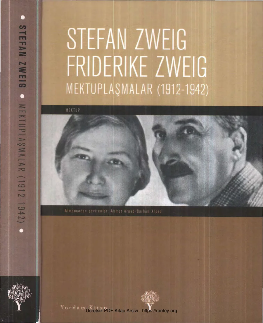 Freiderike Zweig Mektuplaşmalar 1912 1942 kapak görseli