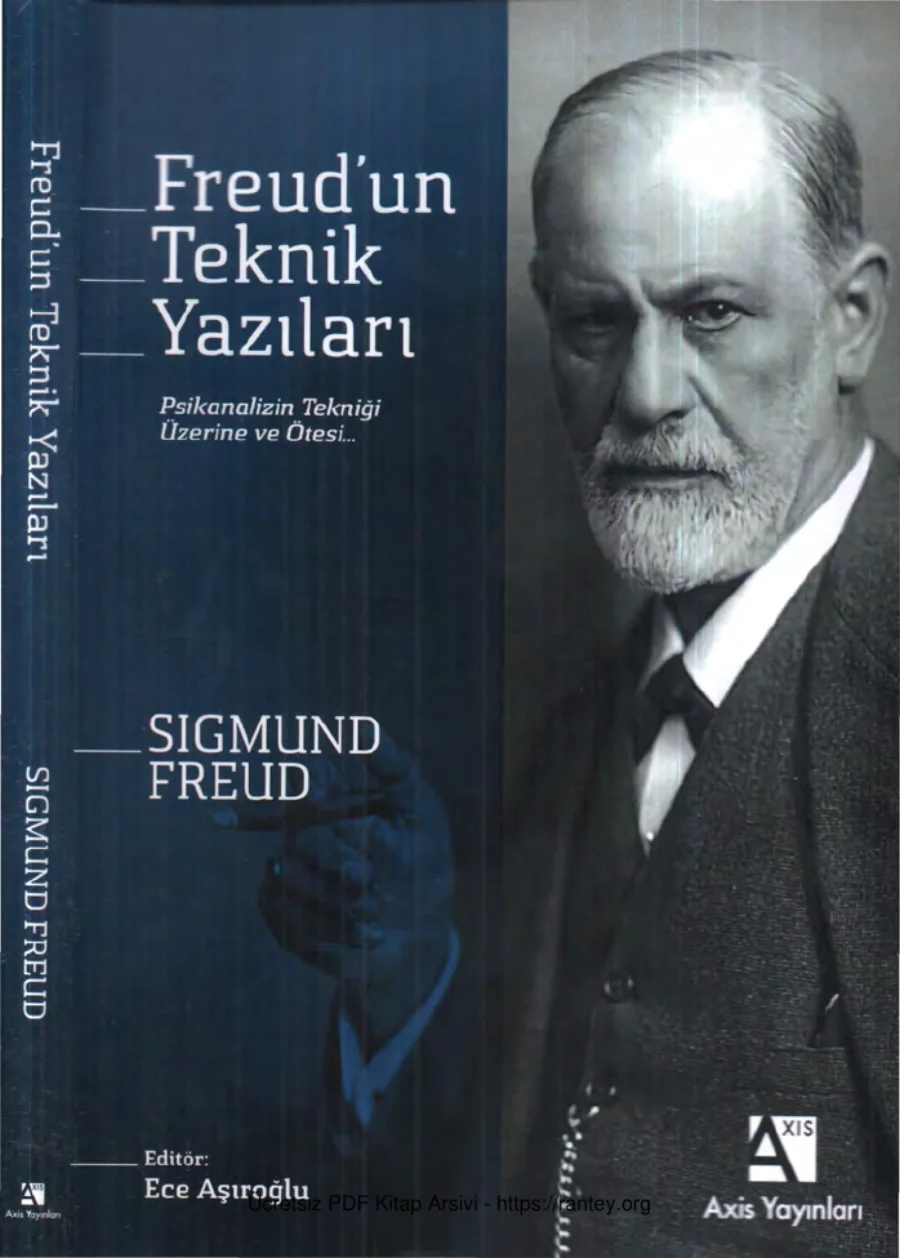 Freudun Teknik Yazıları Axis Yayınları kapak görseli