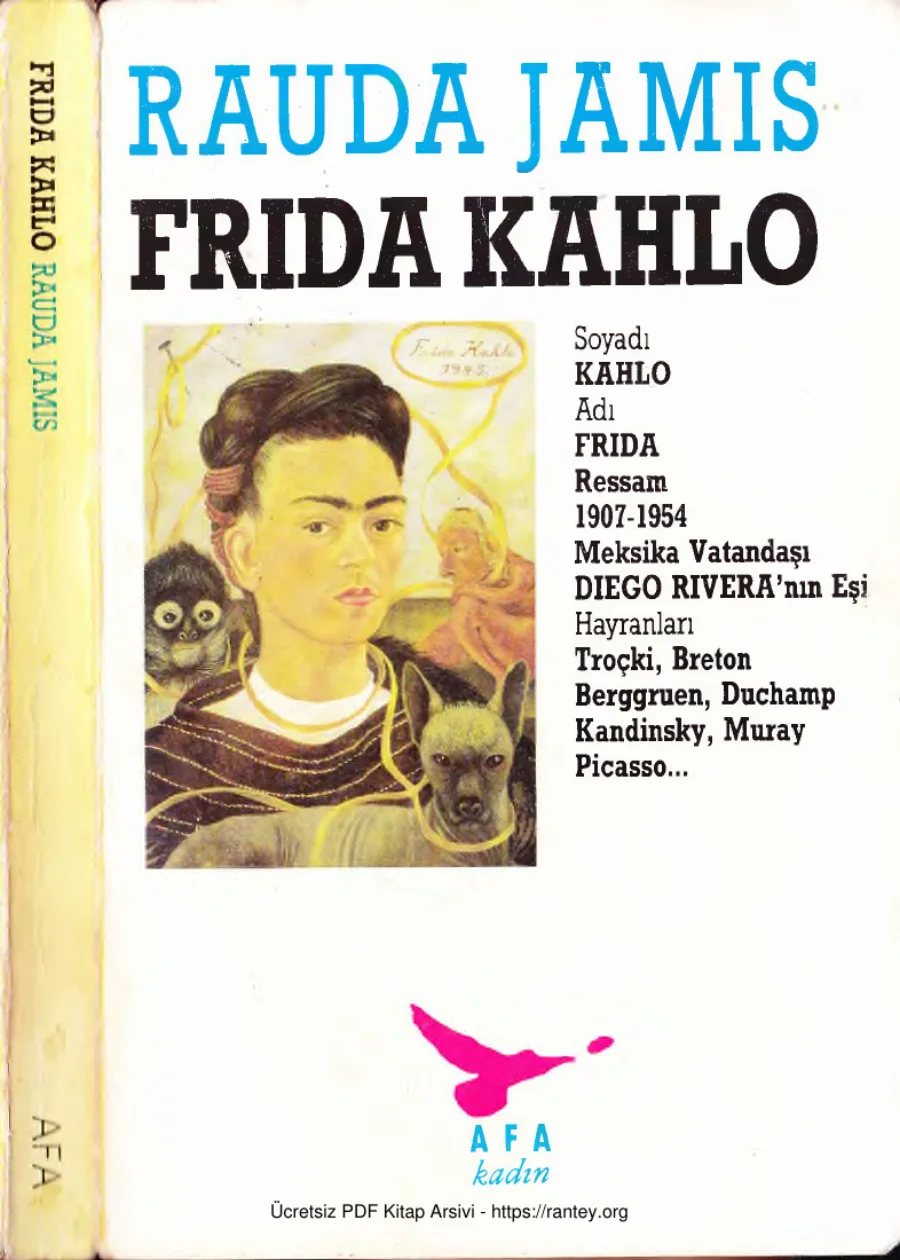 Frida Kahlo kapak görseli