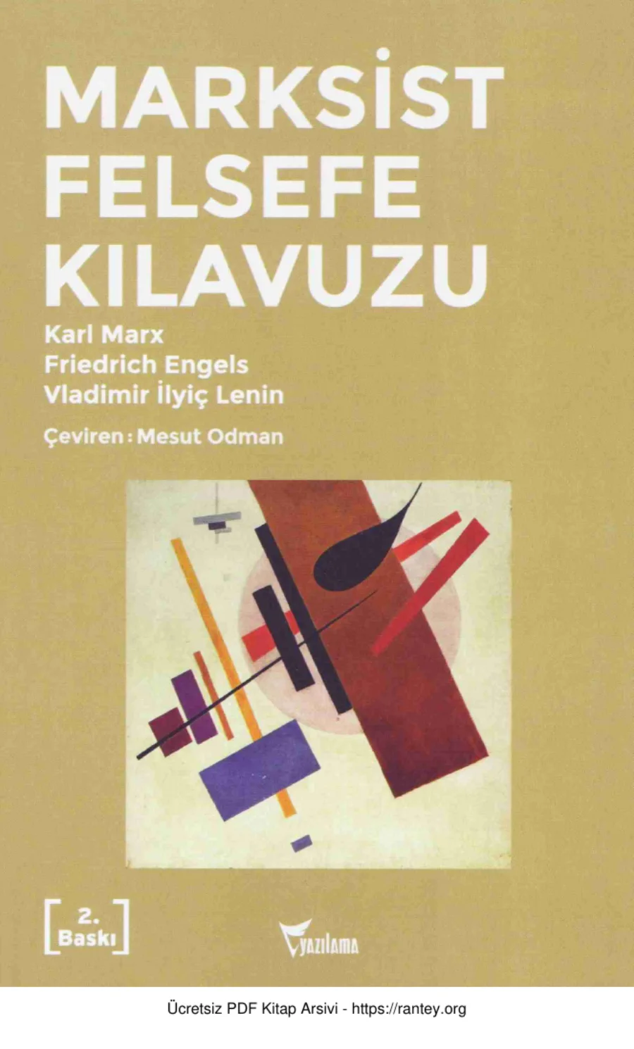 Friedrich Engels Vladimir İlyiç Lenin Marksist Felsefe Kılavuzu kapak görseli