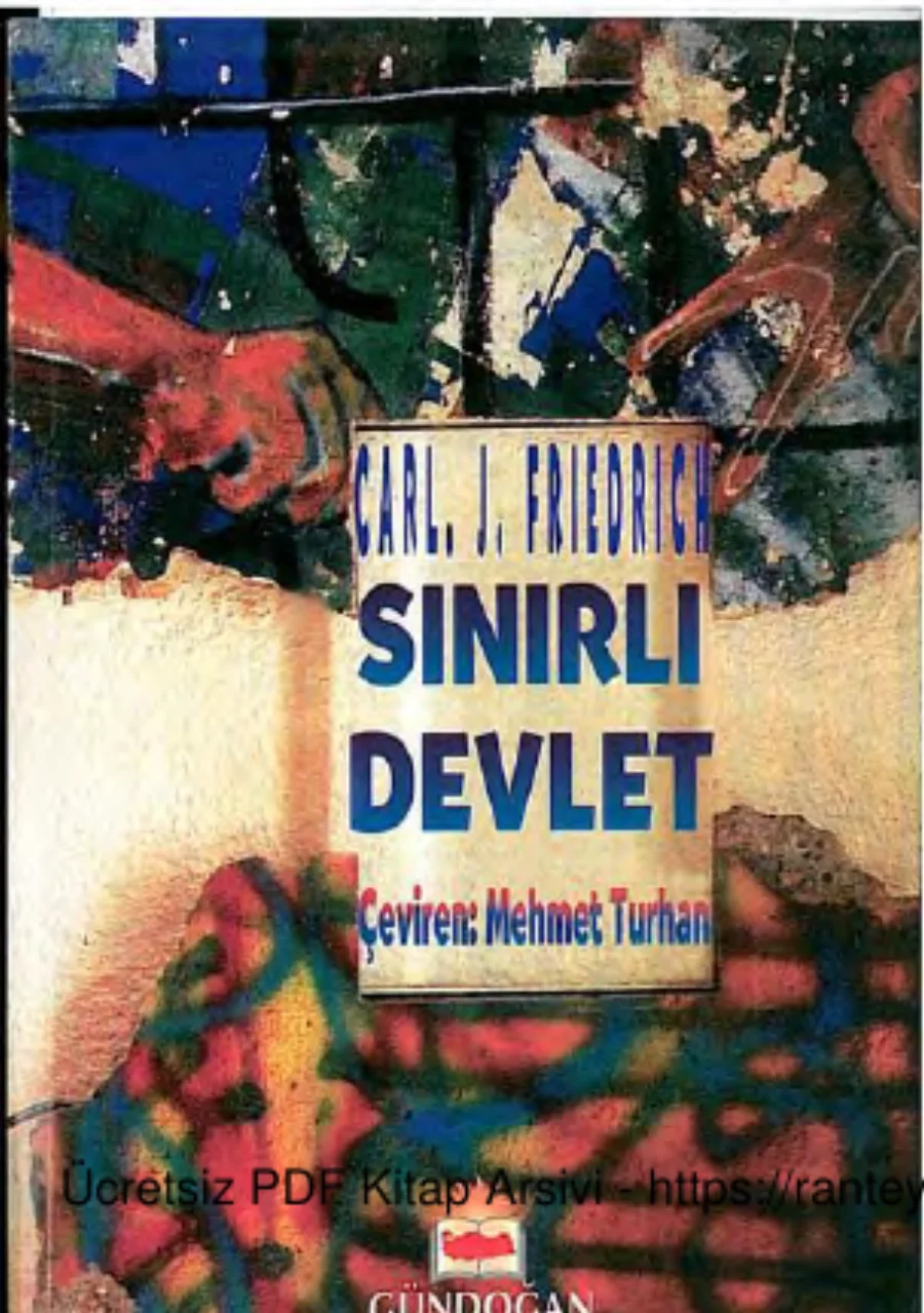 Friedrich Sınırlı Devlet Gündoğan Yayınları kapak görseli
