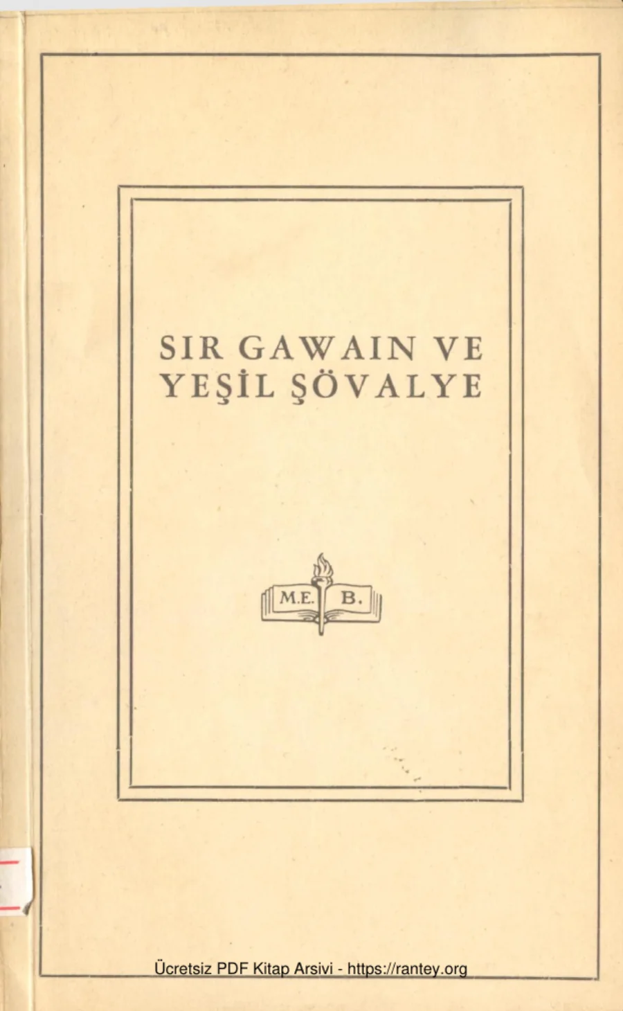 Gawain ve Yeşil Şövalye kapak görseli