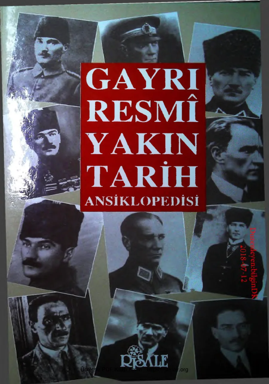 Gayri Resmi Yakin Tarih Ansiklopedisi1 6 kapak görseli