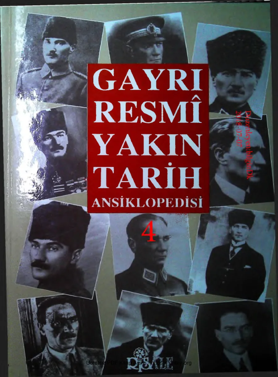 Gayri Resmi Yakin Tarih Ansiklopedisi4 6 kapak görseli