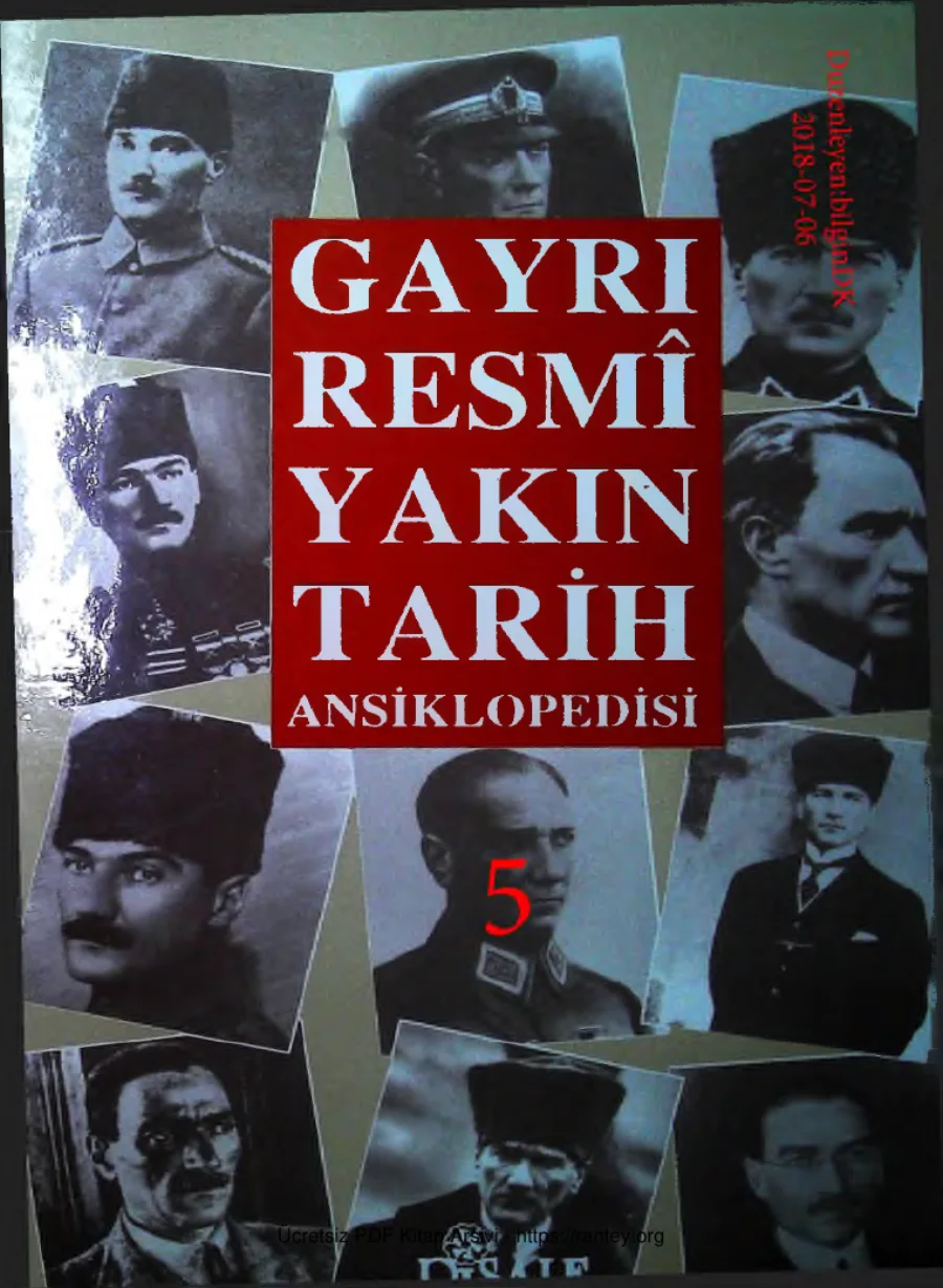 Gayri Resmi Yakin Tarih Ansiklopedisi5 6 kapak görseli