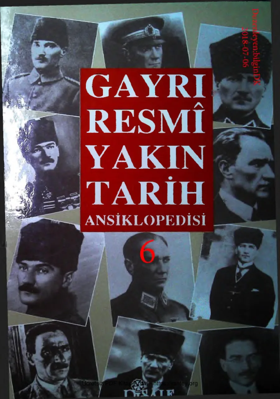 Gayri Resmi Yakin Tarih Ansiklopedisi6 6 kapak görseli