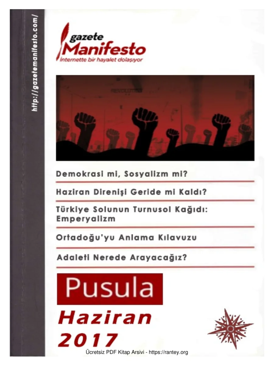 Gazete Manifesto Pusula Haziran 2017 kapak görseli