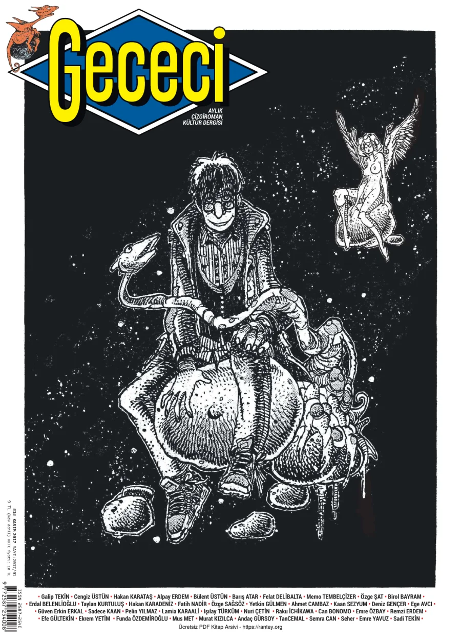 Gececi Sayı 01 kapak görseli