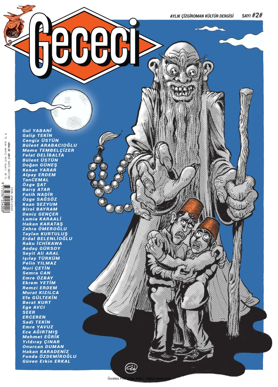 Gececi Sayı 02 kapak görseli