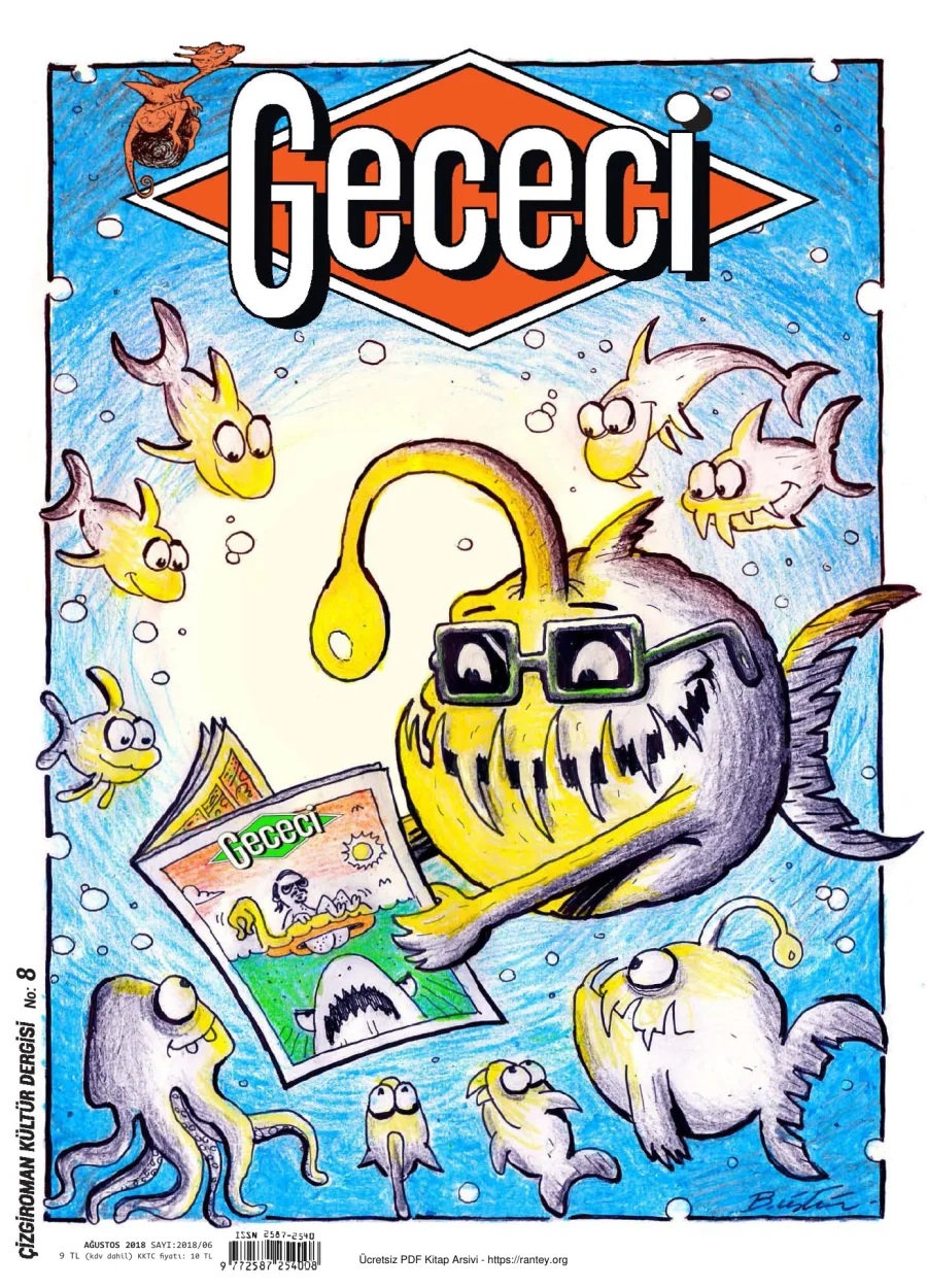 Gececi Sayı 08 kapak görseli