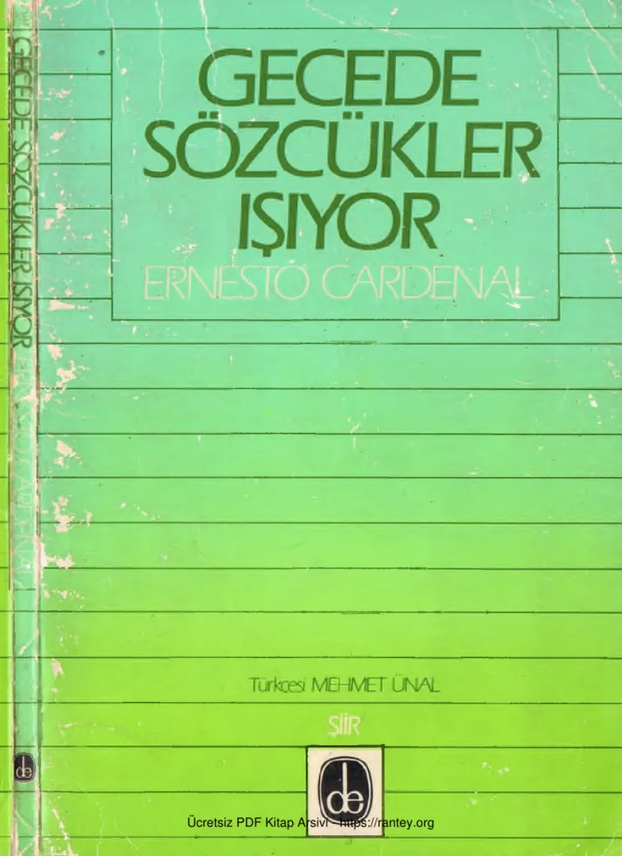 Gecede Sözcükler Işıyor kapak görseli