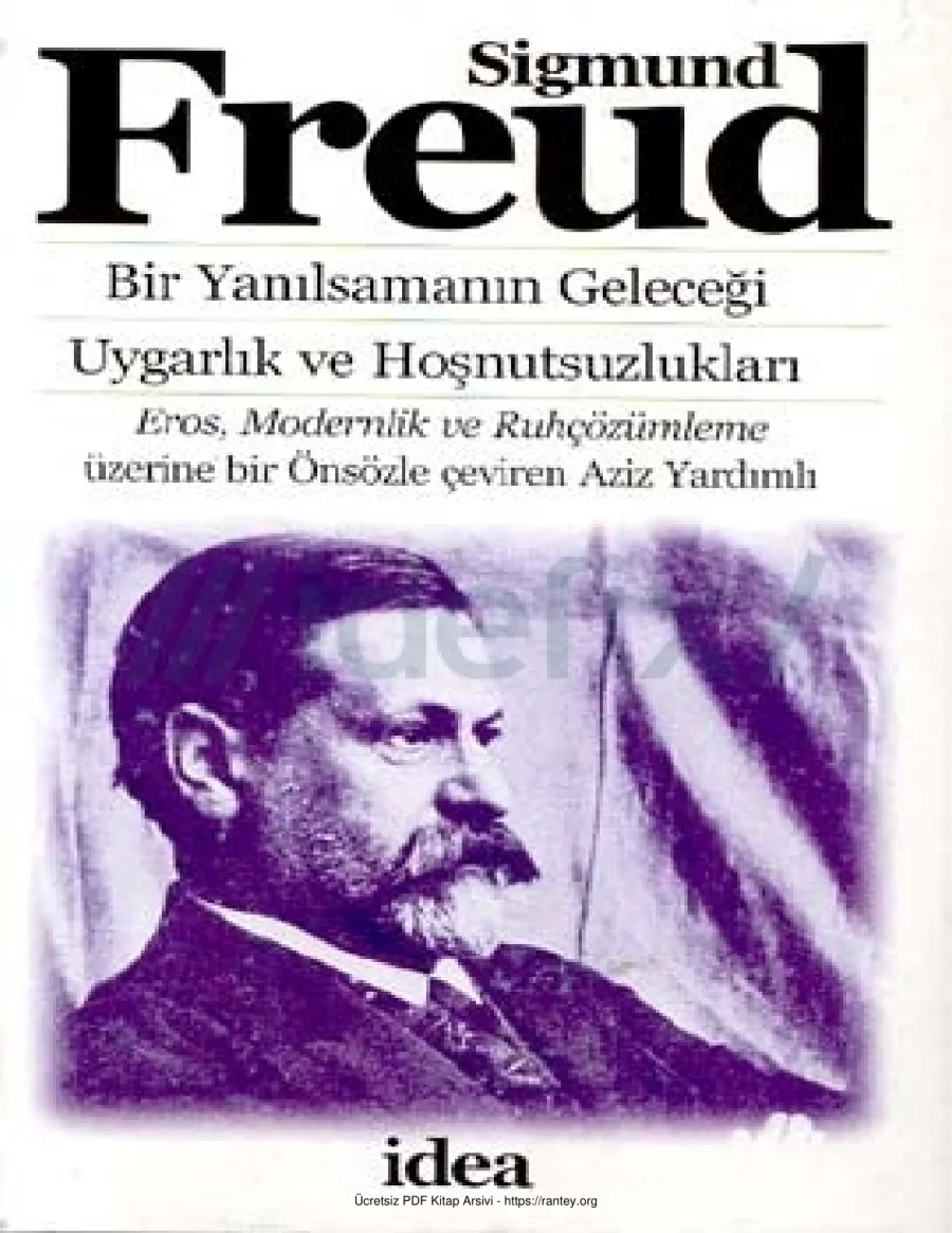 Geleceği Sigmund Freud PDFDrive kapak görseli