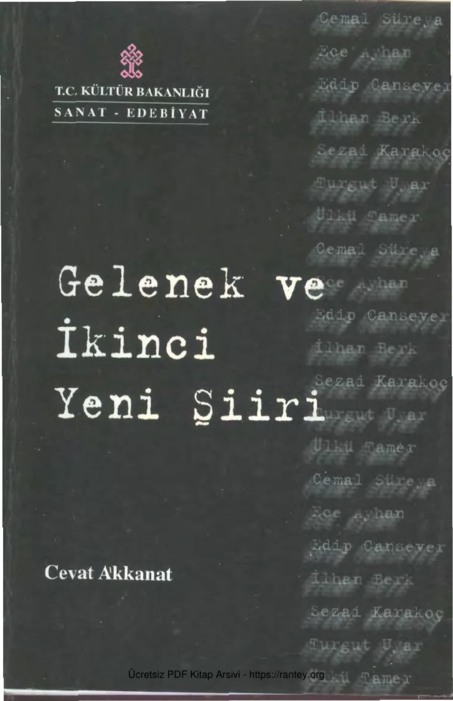 Gelenek ve İkinci Yeni Şiiri kapak görseli