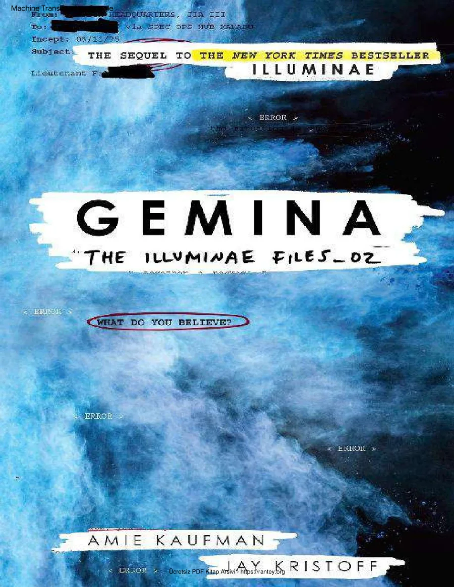 Gemina kapak görseli