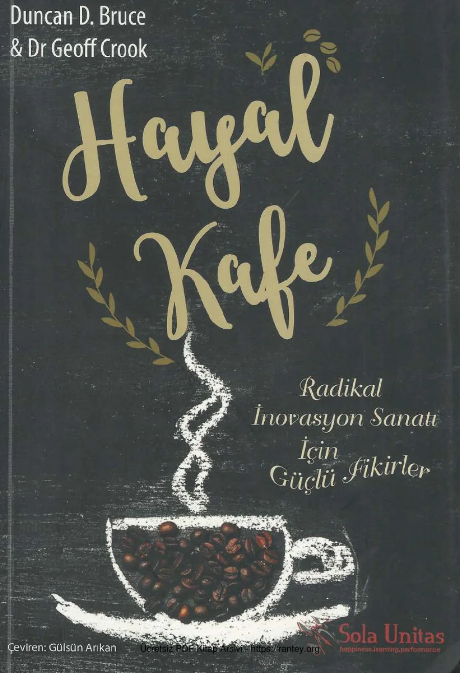 Geoff Crook Hayal Kafe Sola Unitas Yayınları kapak görseli