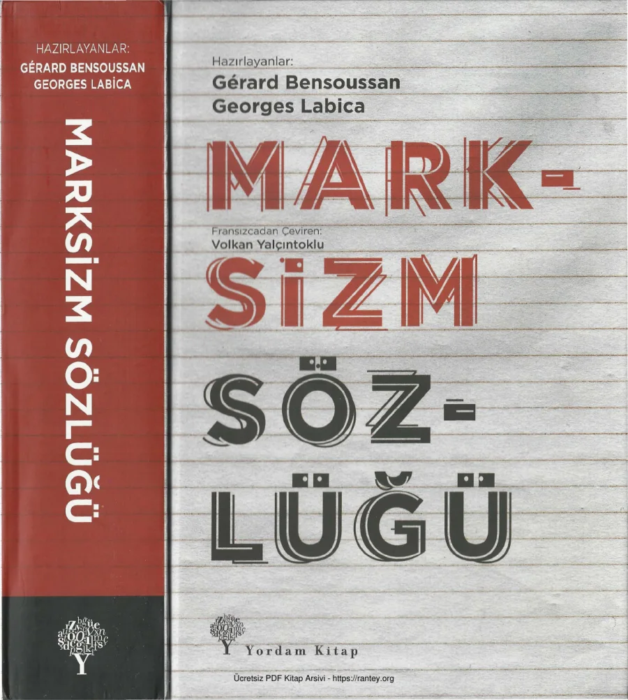 Georges Labica Marksizm Sözlüğü Yordam Kitap kapak görseli