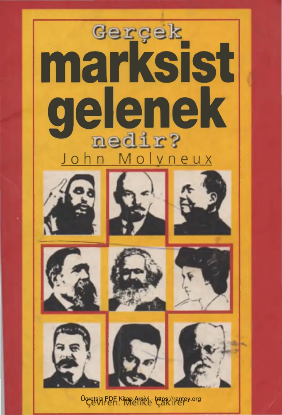 Gerçek Marksist Gelenek Nedir kapak görseli