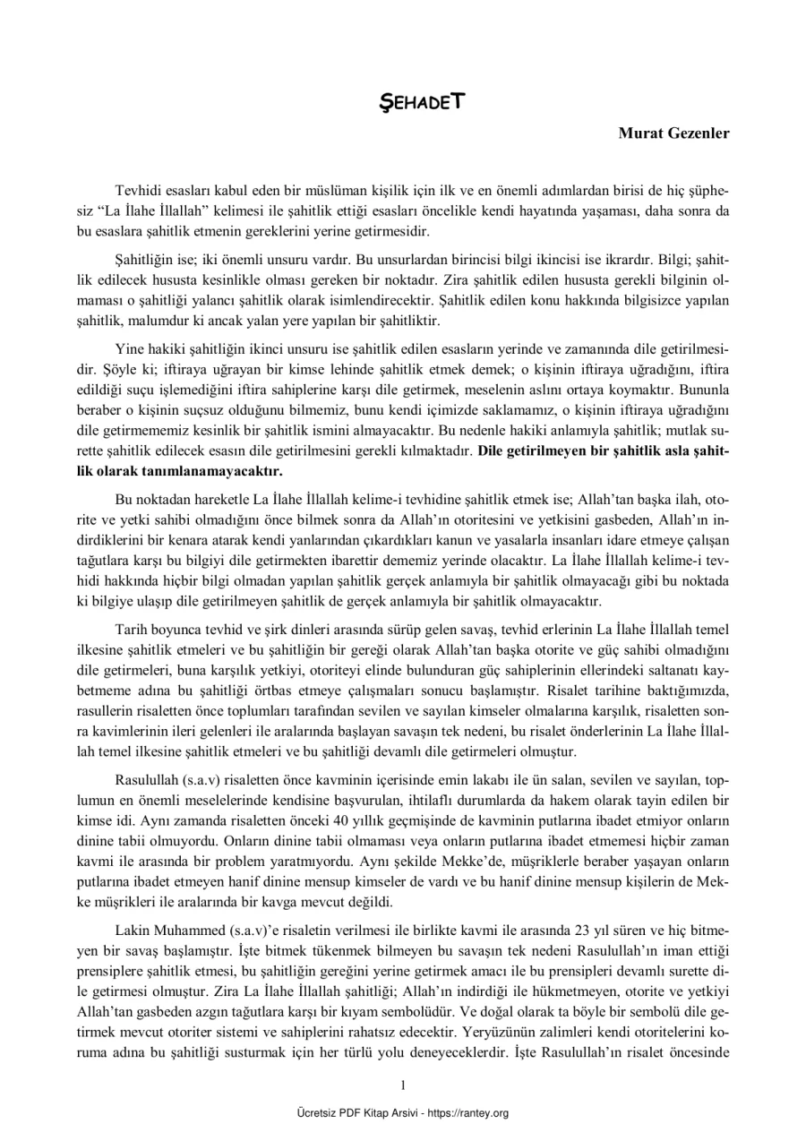 Gezenler Ebu Abdulmumin Tekin Mıhçı kapak görseli
