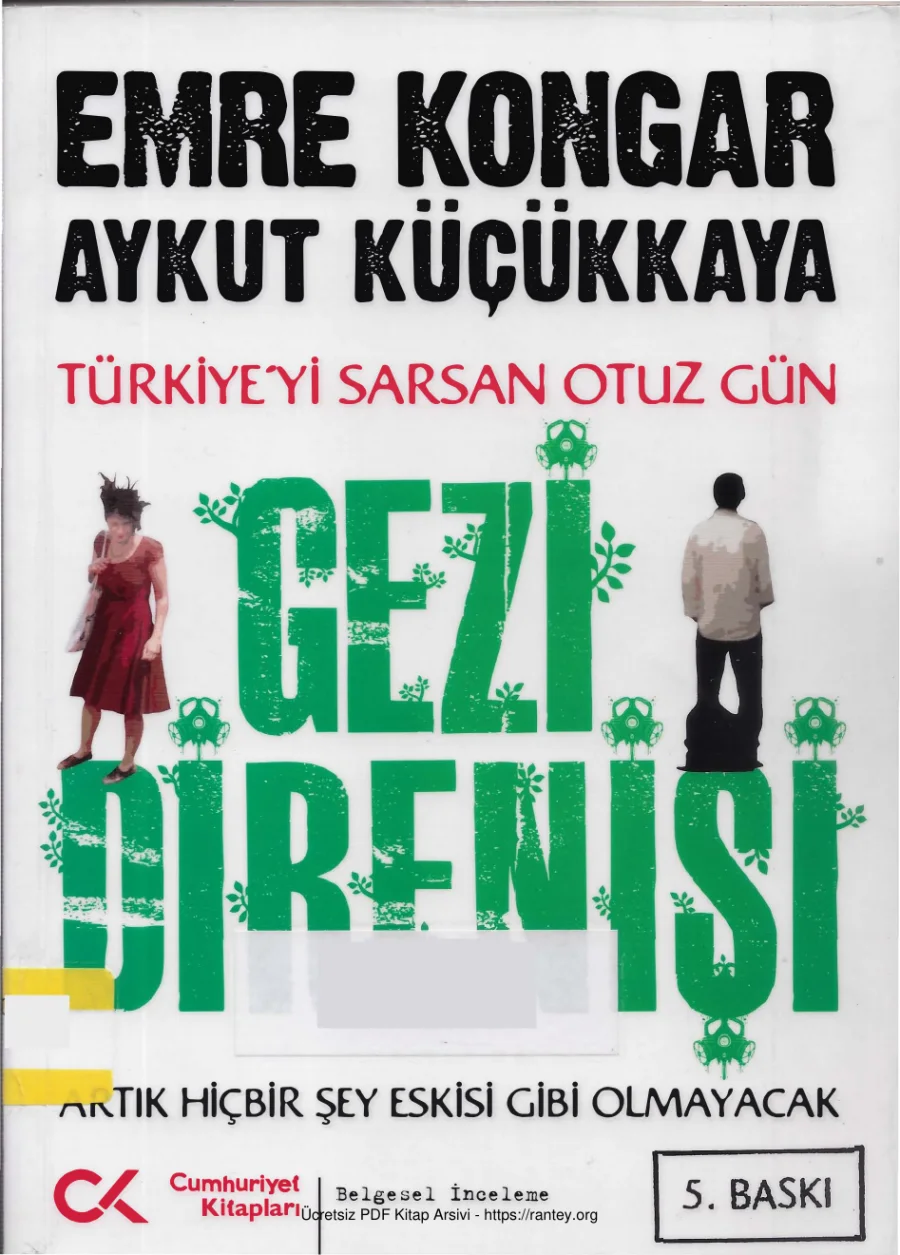 Gezi Direnişi Cumhuriyet Kitapları kapak görseli
