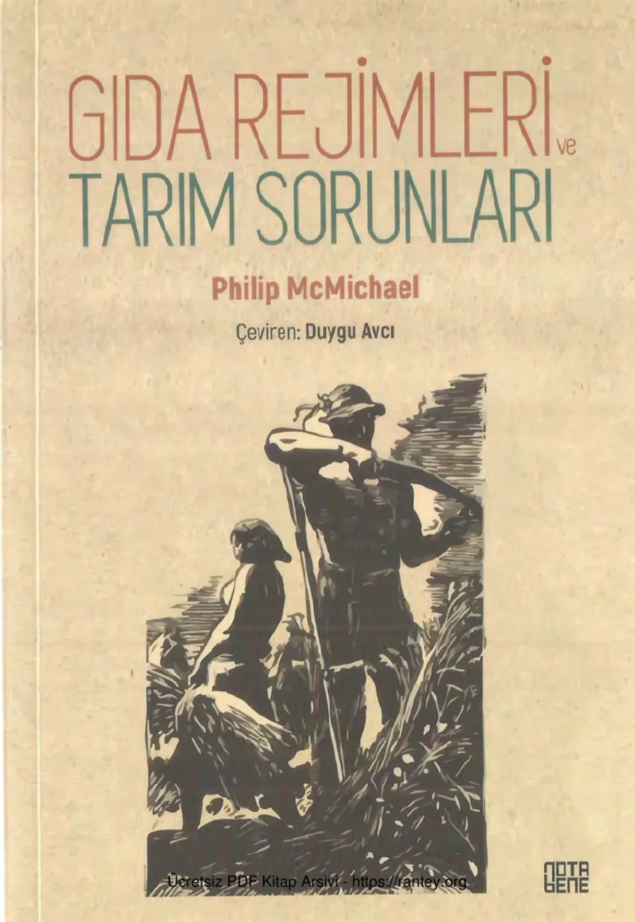 Gıda Rejimleri ve Tarım Sorunları Nota Bene Yayınları kapak görseli