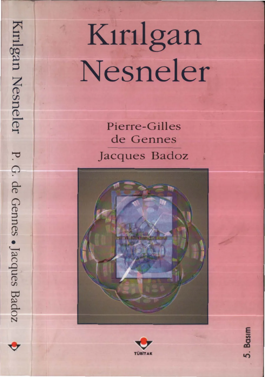 Gilles de Gennes Jacques Badoz Kırılgan Nesneler kapak görseli