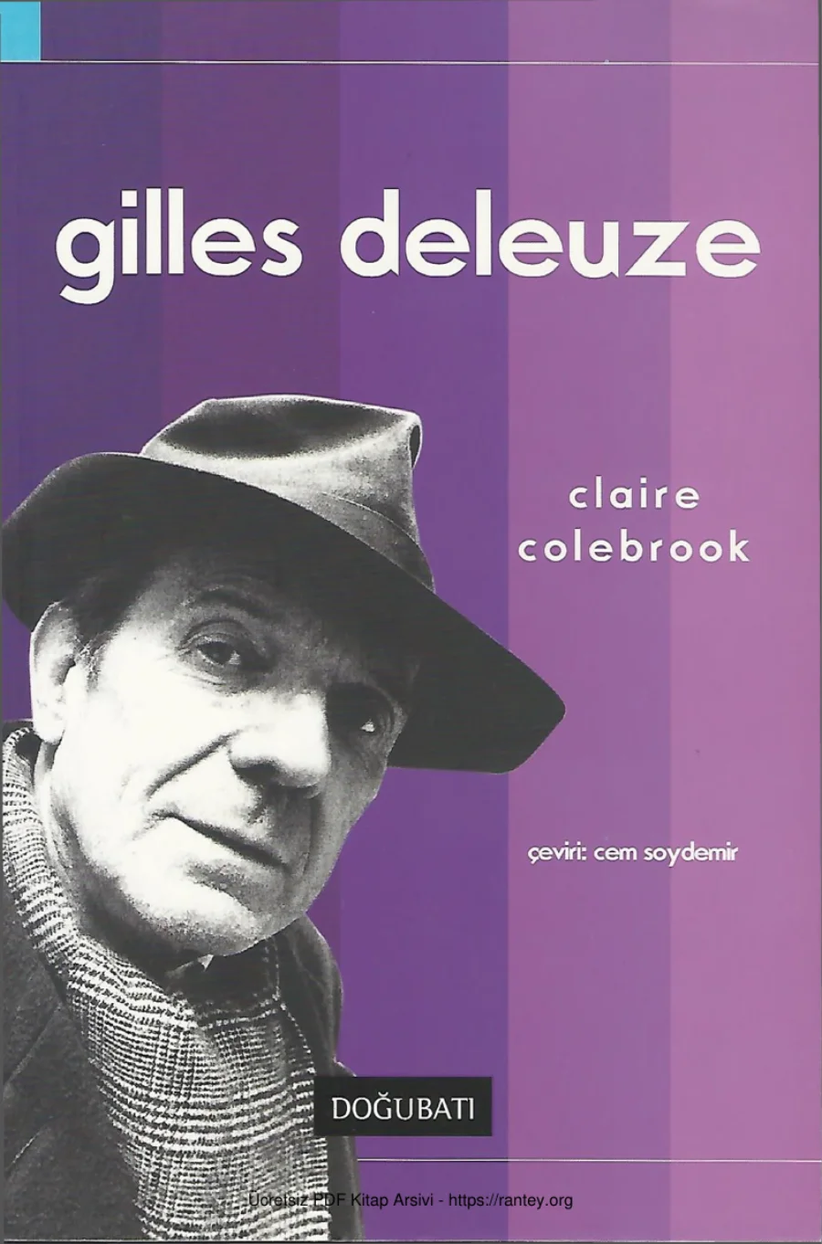 Gilles Deleuze kapak görseli