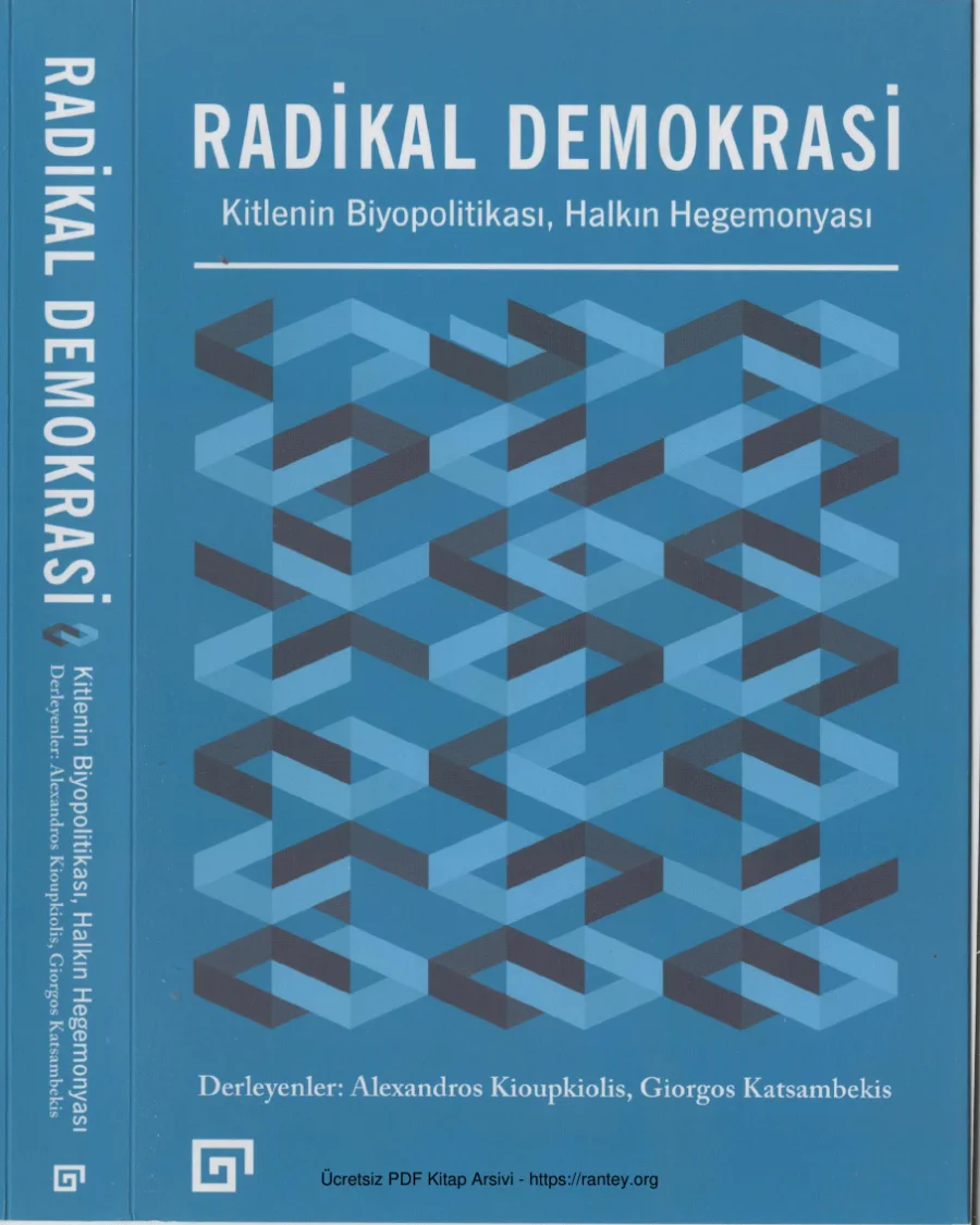 Giorgos Katsambekis Radikal Demokrasi Kitlenin Biyopolitikası Halkın Hegemonyası Koç Üni Yayınları kapak görseli