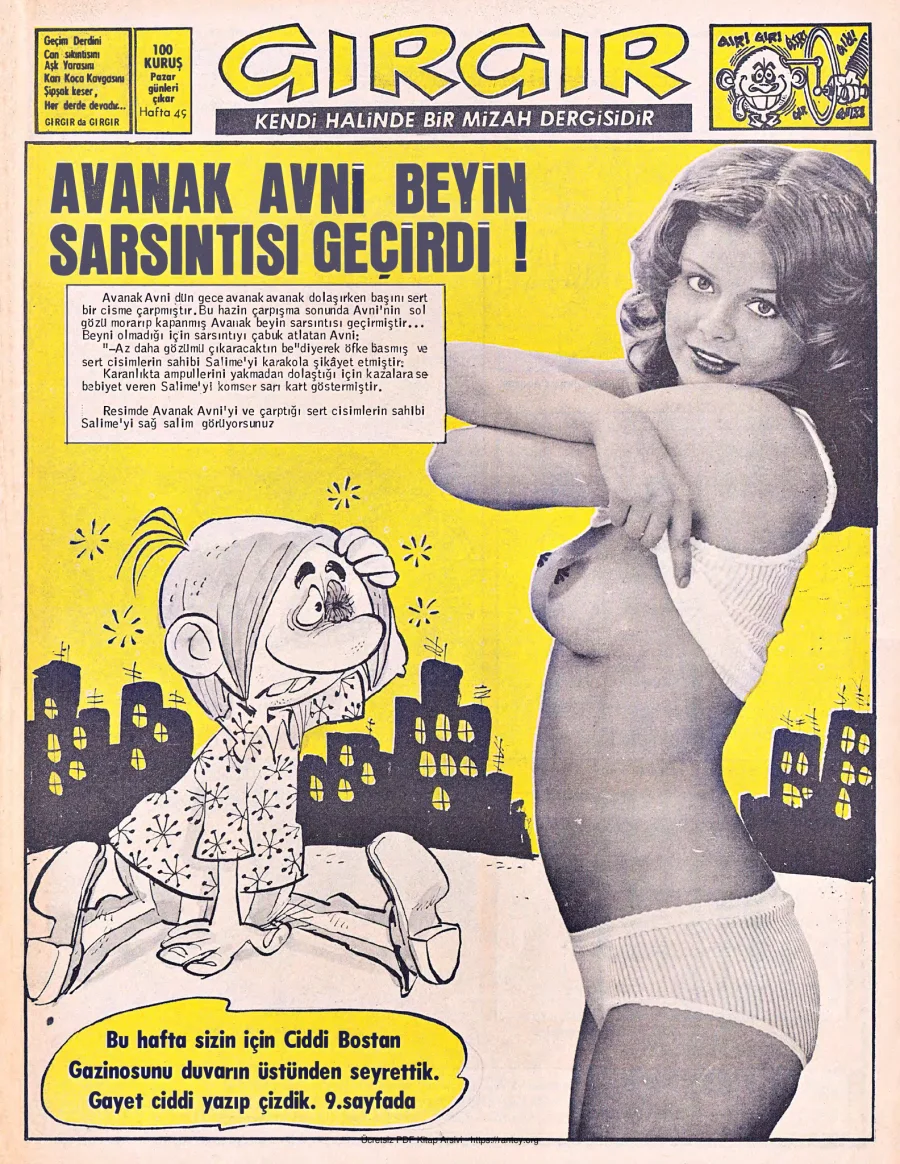 GırGır 1973 Sayı 049 kapak görseli