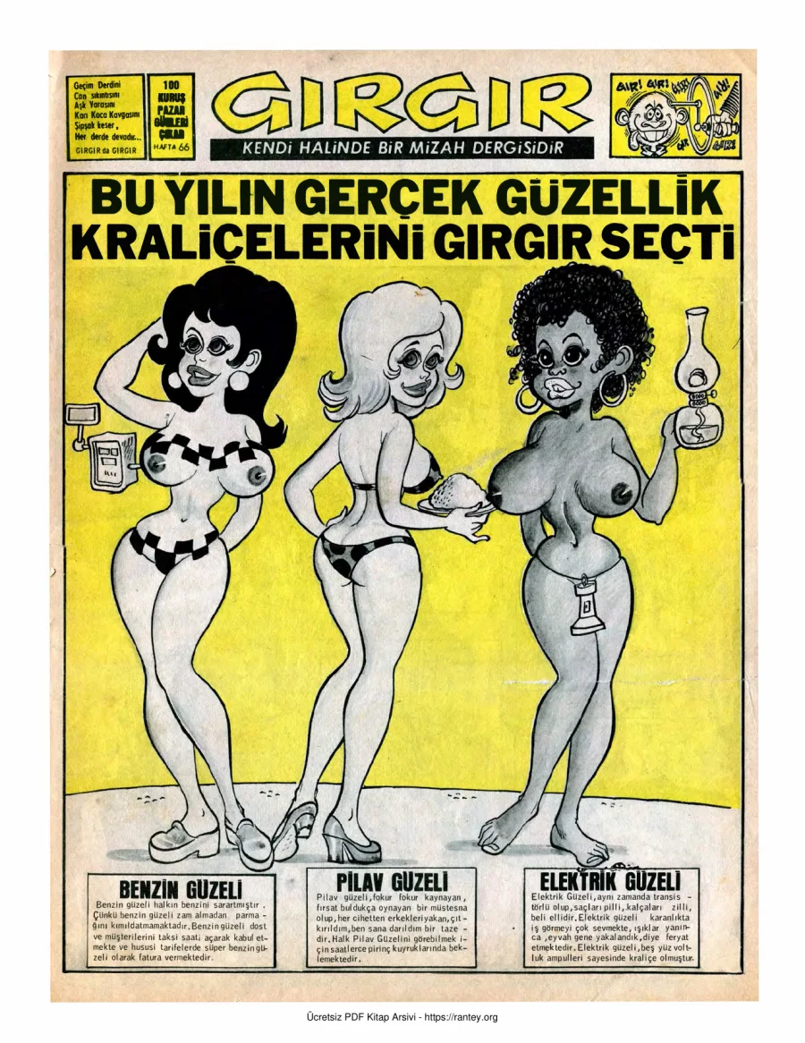 GırGır 1973 Sayı 066 kapak görseli