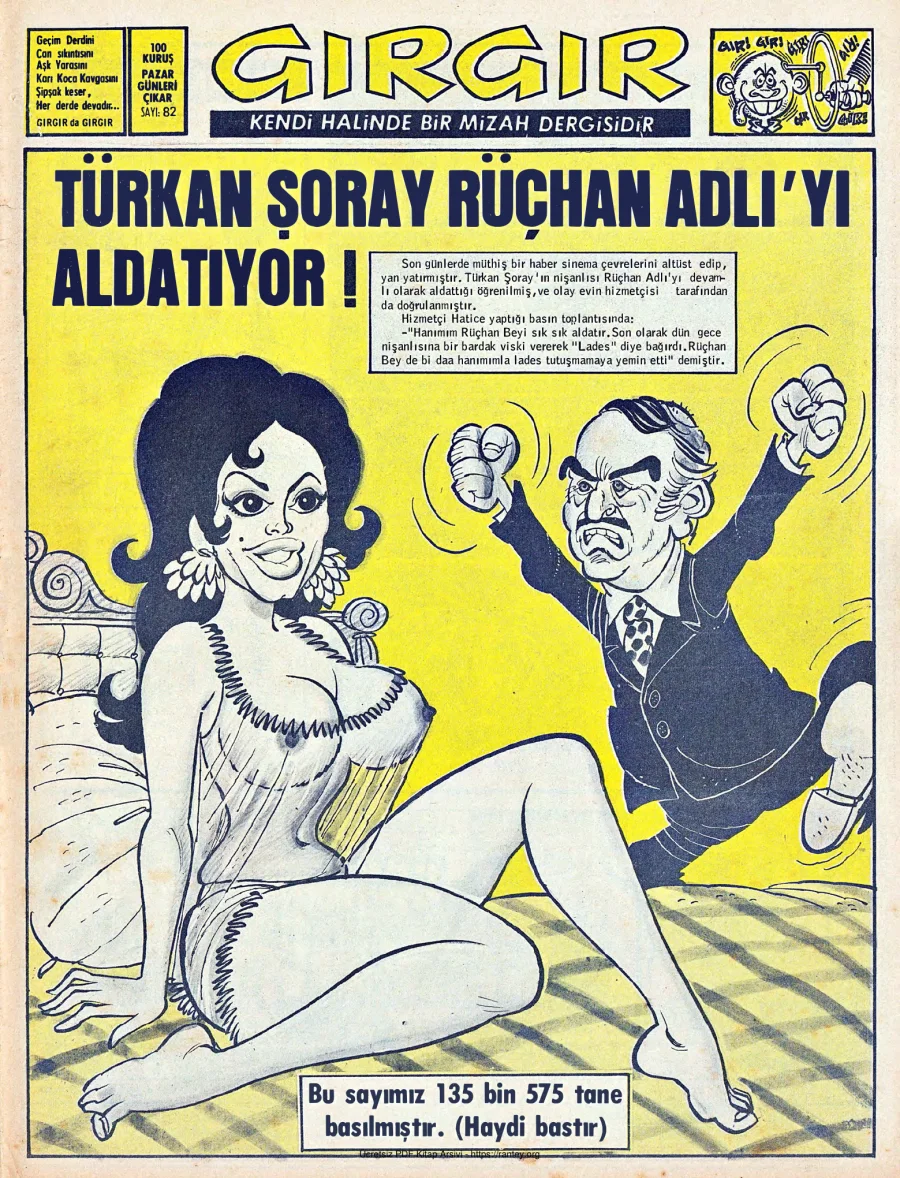 GırGır 1974 Sayı 082 kapak görseli