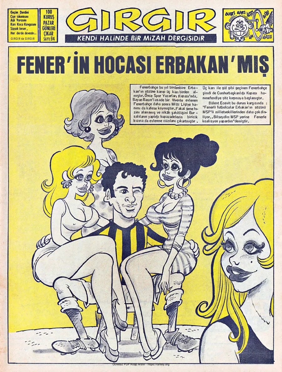 GırGır 1974 Sayı 094 kapak görseli