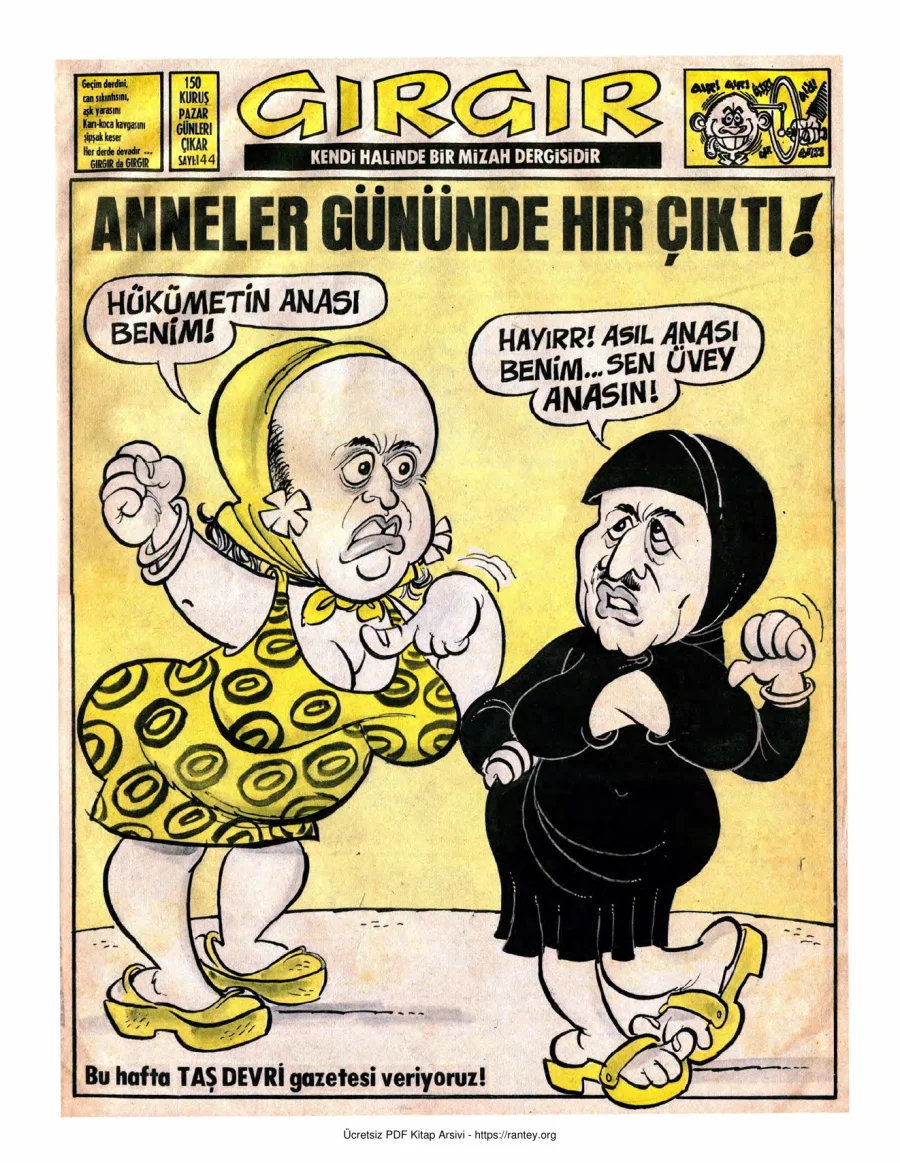 GırGır 1975 Sayı 144 kapak görseli