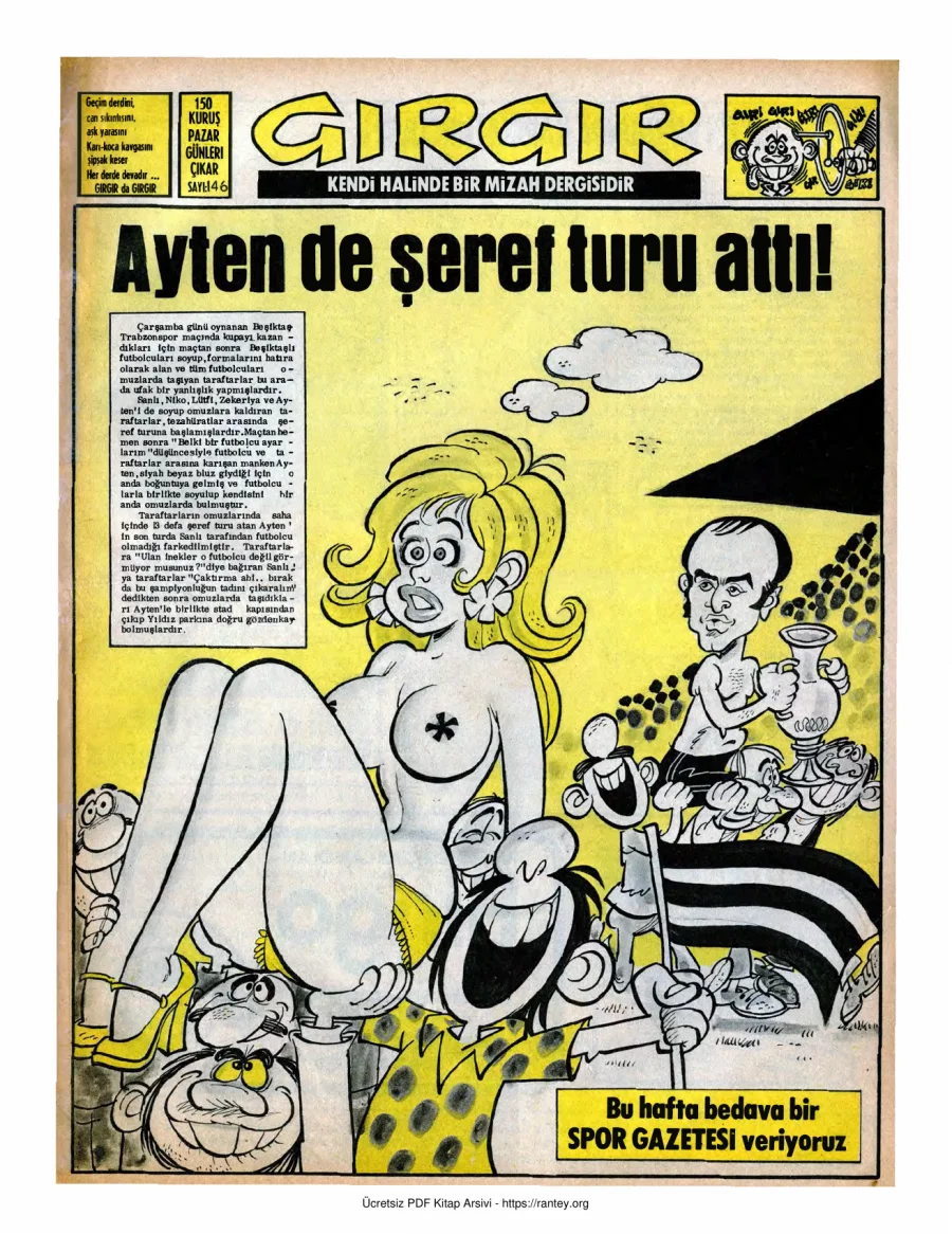 GırGır 1975 Sayı 146 kapak görseli