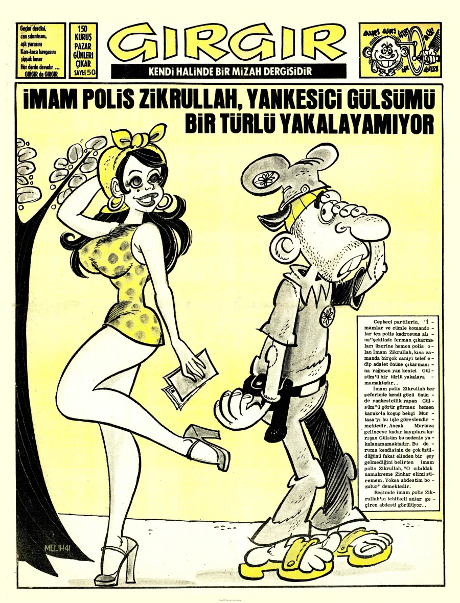 GırGır 1975 Sayı 150 kapak görseli