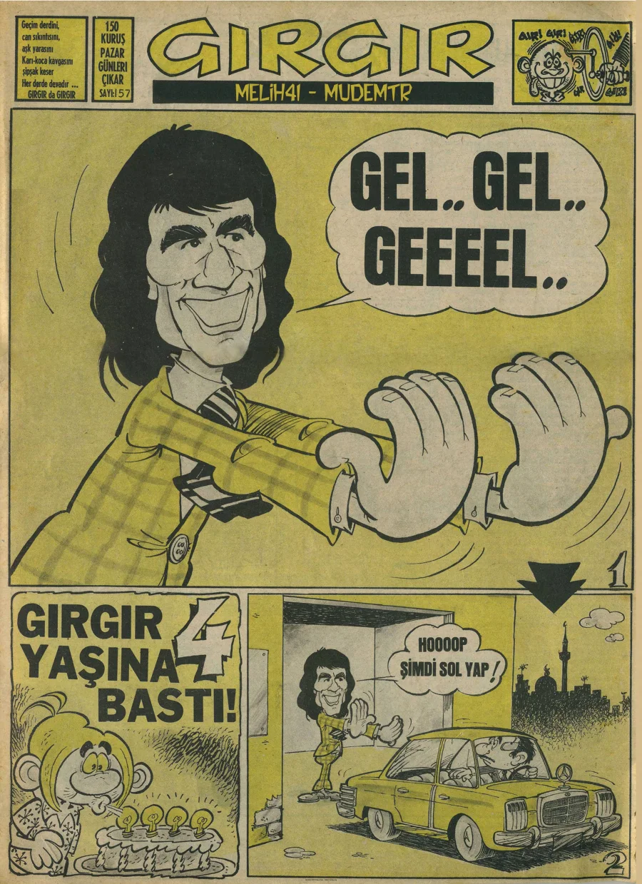 GırGır 1975 Sayı 157 kapak görseli