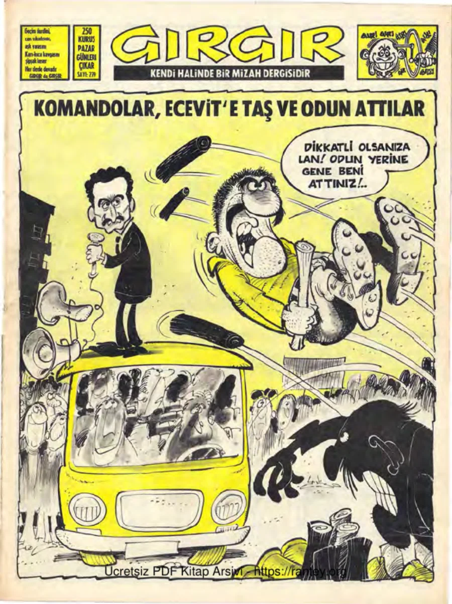 GırGır 1977 Sayı 279 kapak görseli