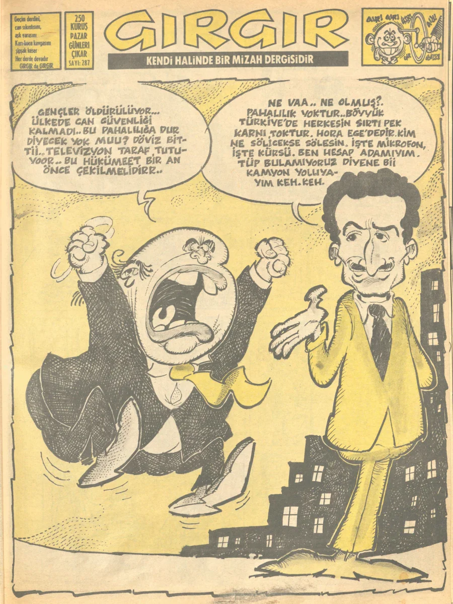 GırGır 1978 Sayı 287 kapak görseli