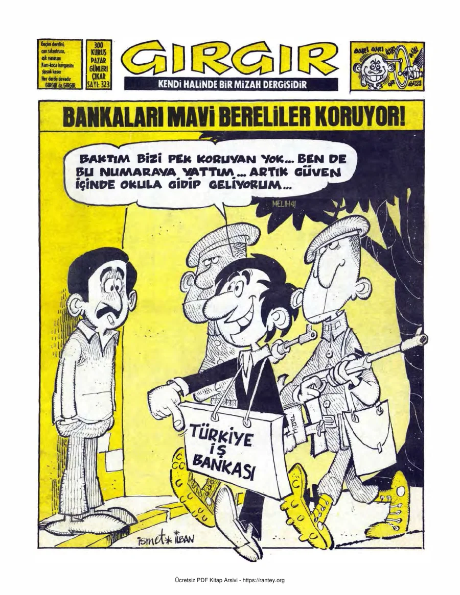 GırGır 1978 Sayı 323 kapak görseli