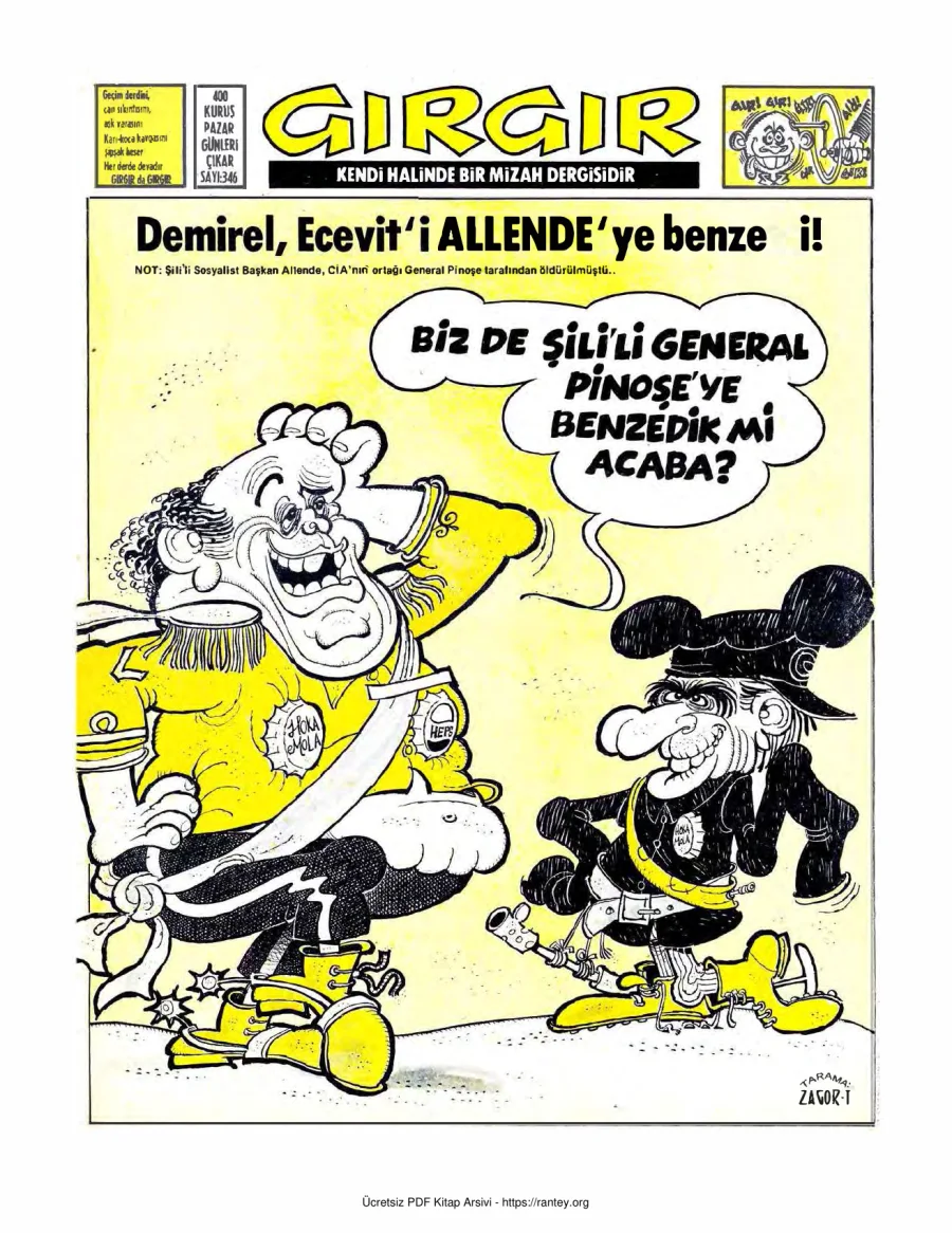 GırGır 1979 Sayı 346 kapak görseli