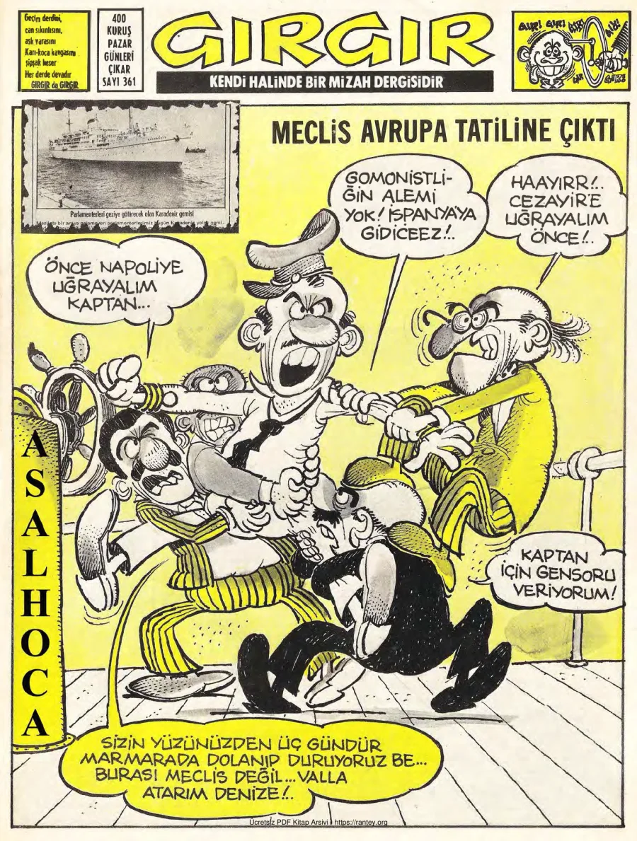 GırGır 1979 Sayı 361 kapak görseli