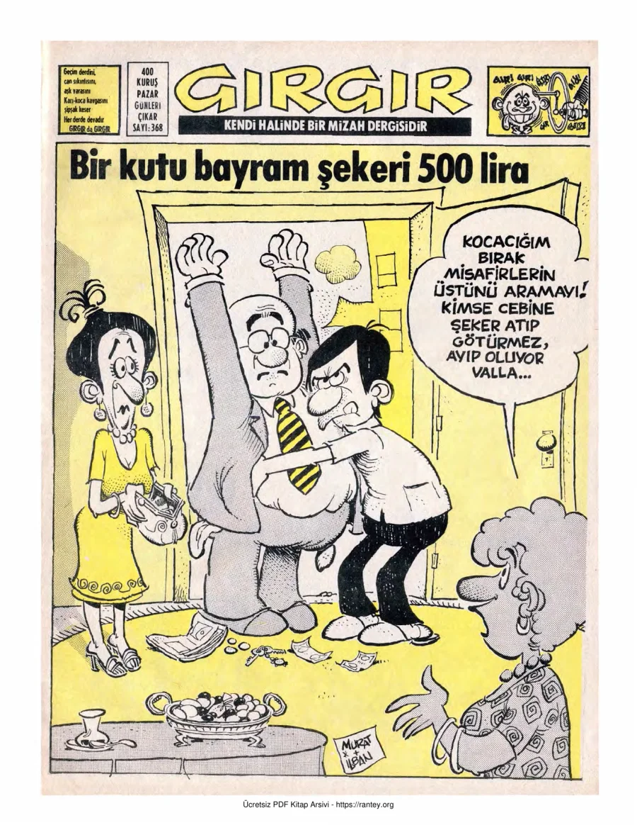 GırGır 1979 Sayı 368 kapak görseli