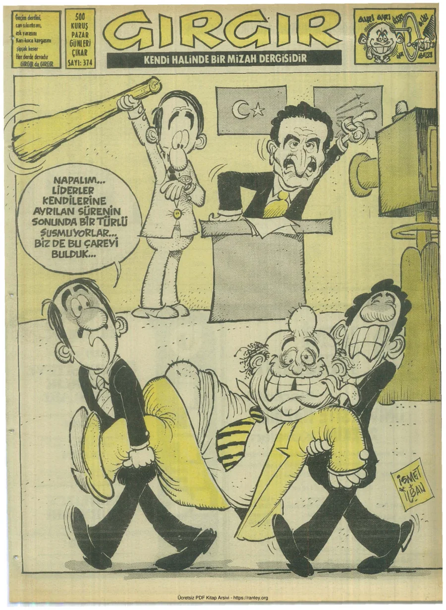 GırGır 1979 Sayı 374 kapak görseli